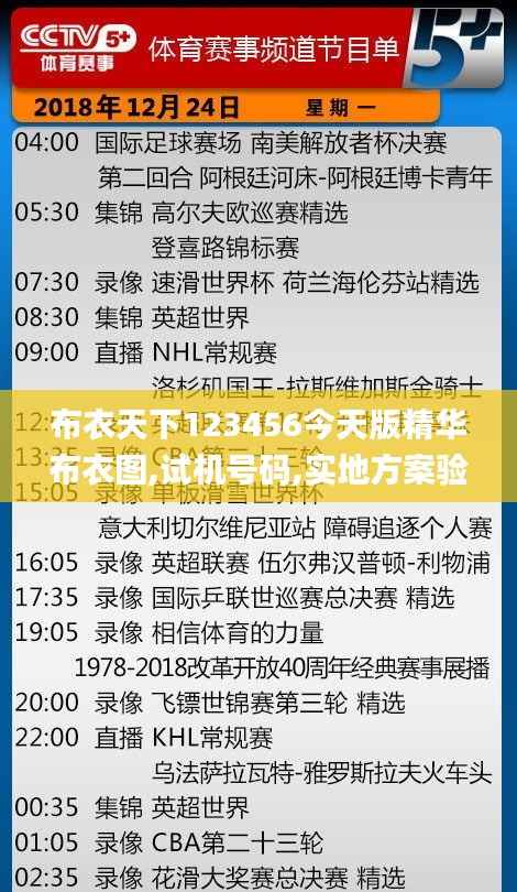 布衣天下123456今天版精华布衣图,试机号码,实地方案验证策略_专业款8.899