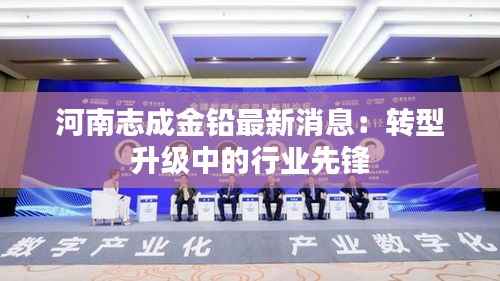 河南志成金铅最新消息:转型升级中的行业先锋