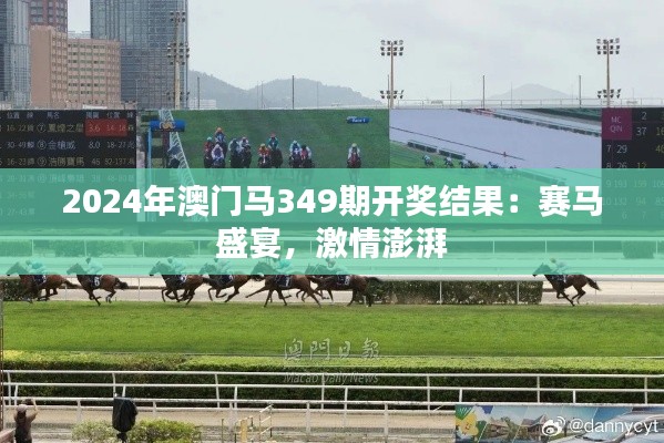 2024年澳门马349期开奖结果：赛马盛宴，激情澎湃