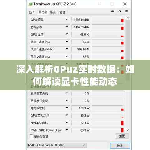 深入解析GPuz实时数据:如何解读显卡性能动态