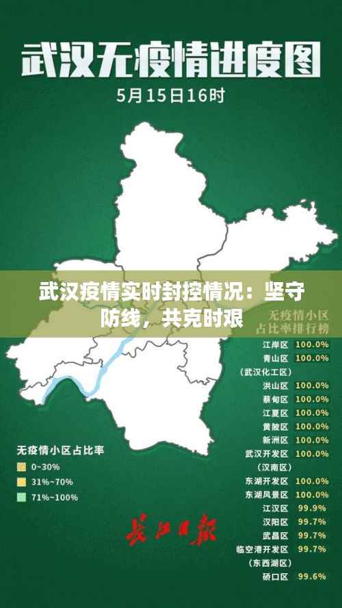 武汉疫情实时封控情况：坚守防线，共克时艰
