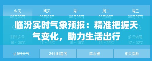 临汾实时气象预报:精准把握天气变化,助力生活出行