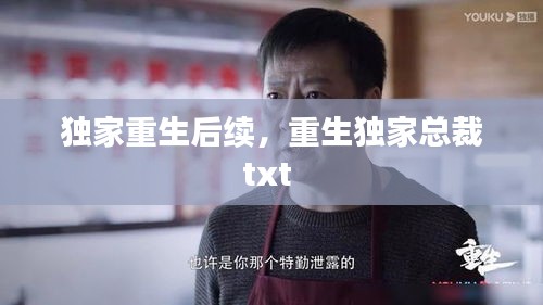 独家重生后续，重生独家总裁txt 