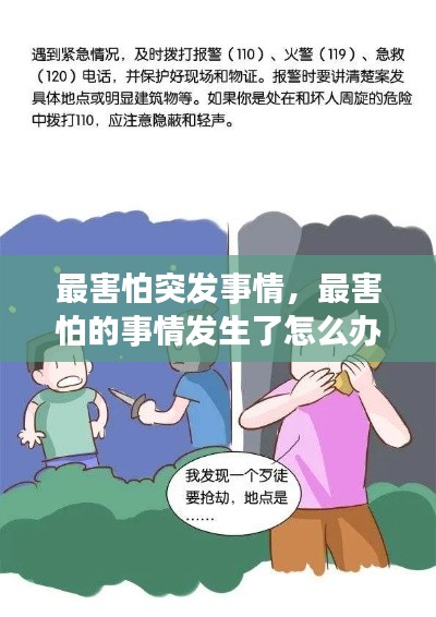 最害怕突发事情,最害怕的事情发生了怎么办